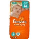 Подгузники Pampers Sleep & Play 4 Maxi 9-14 кг 68 шт