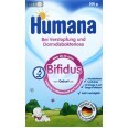 Хумана бифидус с пребиотиком лактулозой сухая детская молочная смесь для детей с рождения и детей старшего возраста 300 г