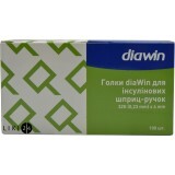 Иглы Diawin для инсулиновых шприц-ручек 32G(0,23 мм) х 4 мм №100