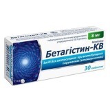 Бетагістин-кв табл. 8 мг №30