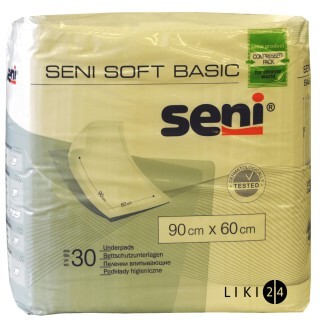 Одноразовые пеленки Seni Soft Basic 90х60 см 30 шт