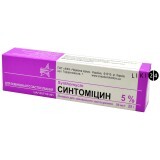Синтоміцин Лінімент д/зовн. застос. 50 мг/г туба 25 г