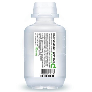 Метронідазол-Дарниця р-н д/інф. 5 мг/мл фл. 100 мл: ціни та характеристики