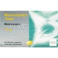 Монтелукаст-Тева табл. п/плен. оболочкой 10 мг №28