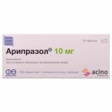 Арипразол табл. 10 мг блістер №30