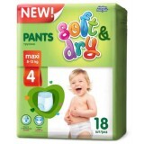 Подгузники-трусики детские Helen Harper Soft & Dry Pants, макси (8-13 кг) №18
