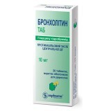 Бронхолітин таб табл. в/о 10 мг №20