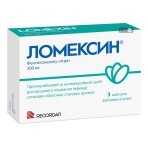 Ломексин капс. вагинал. мягкие 200 мг блистер №3: цены и характеристики