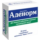 Аденорм капс. тверд. з модиф. вивільн. 0,4 мг №30