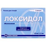 Локсидол 15 мг/1,5 мл раствор для инъекций ампулы 1,5 мл, №3