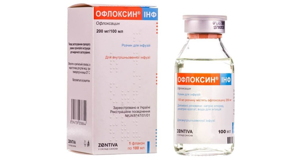 Офлоксацин Зентива