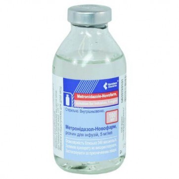 Метронідазол-Новофарм р-н д/інф. 5 мг/мл пляшка 100 мл: ціни та характеристики