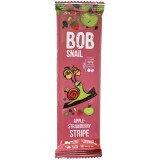 Цукерки Bob Snail Равлик Боб страйпси яблуко-полуниця, 14 г
