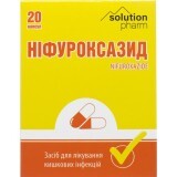 Нифуроксазид 200 мг капсулы, №20