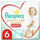 Підгузки-трусики Pampers Premium Care Pants 6 15+ кг, №18