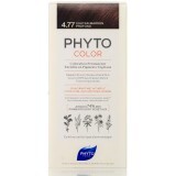Крем-фарба для волосся PHYTO  Фітоколор тон 4.77, Шатен темний каштановий