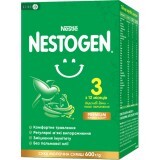 Смесь сухая молочная Nestogen 3 с лактобактериями L. Reuteri для детей с 12 месяцев 600 г