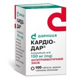 Кардіо-дар табл. в/плівк. обол. 150 мг контейнер №100
