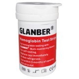 Тест-смужки для визначення гемоглобіну в кровi Glanber HB01 №50