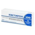 Кветирон 100 табл. п/плен. оболочкой 100 мг №10