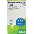 Моксифлоксацин-Тева  400 мг, 250 мл