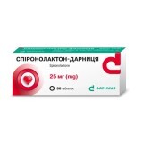 Спиронолактон-Дарница табл. 25 мг контурн. ячейк. уп. №30