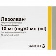 Лазолван р-н д/інф. 15 мг/2 мл амп. 2 мл №10