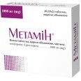 Метамин табл. п/о 1000 мг №30