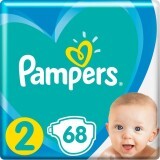 Підгузки Pampers New Baby Mini Розмір 2 (4-8 кг), 68 шт