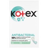 Ежедневные прокладки Kotex Antibacterial Extra Thin 40 шт