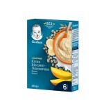 Дитяча молочна каша Gerber Вівсяно-пшенична Банан-Манго Суха для дітей з 6 місяців 240 г