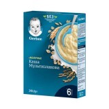 Дитяча молочна каша Gerber Мультизлакова для дітей суха з 6 місяців, 240 г