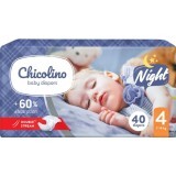 Подгузники детские Chicolino Night 4 7-14 кг унисекс 40 шт