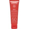 Солнцезащитный крем для лица Apivita Bee Sun Safe SPF50 Против пигментных пятен и для защиты от старения 50 мл