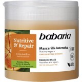 Интенсивная маска для волос Babaria питание и восстановление, 400 мл