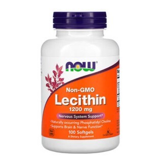 Лецитин подсолнечный Now капсулы 1200 мг №30
