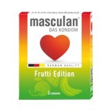Презервативи Masculan Frutti Edition кольорові з ароматами №3