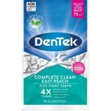 Флос-зубочистки DenTek Комплексне очищення Задні зуби, 75 шт