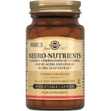 Нейронутрієнти для мозку, Neuro Nutrients, Solgar, 30 вегетаріанських капсул