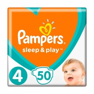Подгузники Pampers Sleep & Play 4 Maxi 9-14 кг 50 шт
