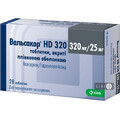 Вальсакор HD 320 табл. п/плен. оболочкой 320 мг + 25 мг блистер №28