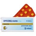 Фуросемід Софарма табл. 40 мг блістер, у коробці №20