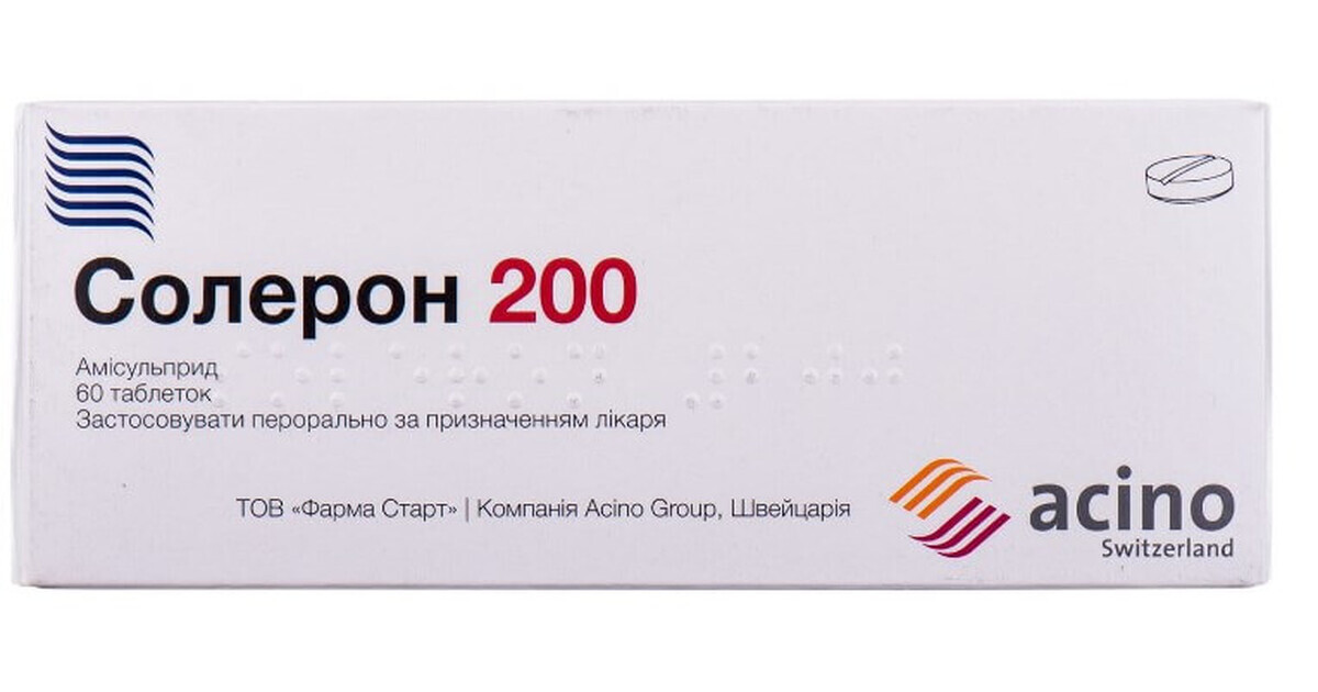 Солерон – инструкция, цена в аптеках Украины, применение