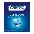 Презервативы Contex Long Love 3 шт
