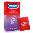 Презервативы латексные с силиконовой смазкой DUREX Elite особенно тонкие, 12 шт.