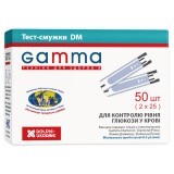 Тест-полоски для глюкометра Gamma DM №50