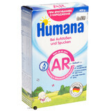 Суха молочна суміш Humana AR при зригуванні, для дітей від народження, 400 г