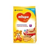 Дитяча каша Milupa Мультизлакова з дитячим печивом молочна з 7 місяців, 210 г