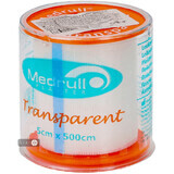 Лейкопластырь медицинский в рулонах Medrull Transparent 5 см х 500 см