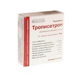 Тропісетрон р-н д/ін. та інф. 1 мг/мл амп. 5 мл №5